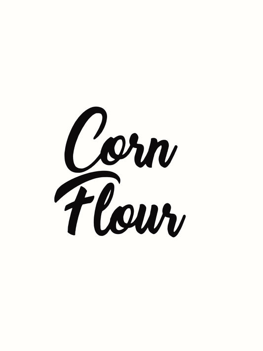 Corn Flour Kitchen Decal - Vinyl Sticker Decal