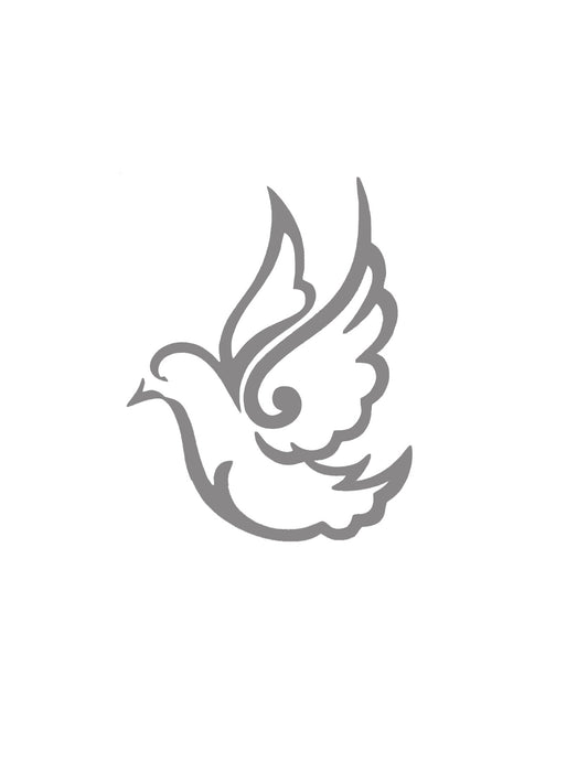 Dove Vinyl Sticker Decal - Ideal for Wall / Laptop / Tablet / Notepads etc