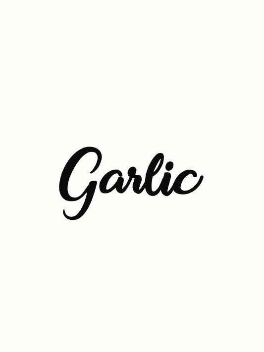 Garlic Kitchen Decal - Vinyl Sticker Decal