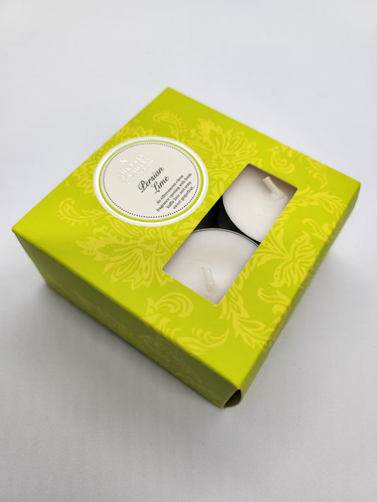 Shearer Candles - Box of 8 Tealights - Persian Lime