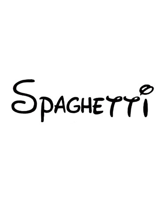 Spaghetti Kitchen Decal - A Vinyl Sticker Decal