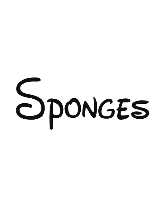 Sponges Kitchen Decal - A Vinyl Sticker Decal