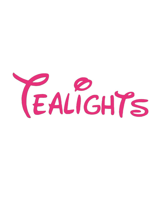 Tealights Kitchen Decal - A Vinyl Sticker Decal