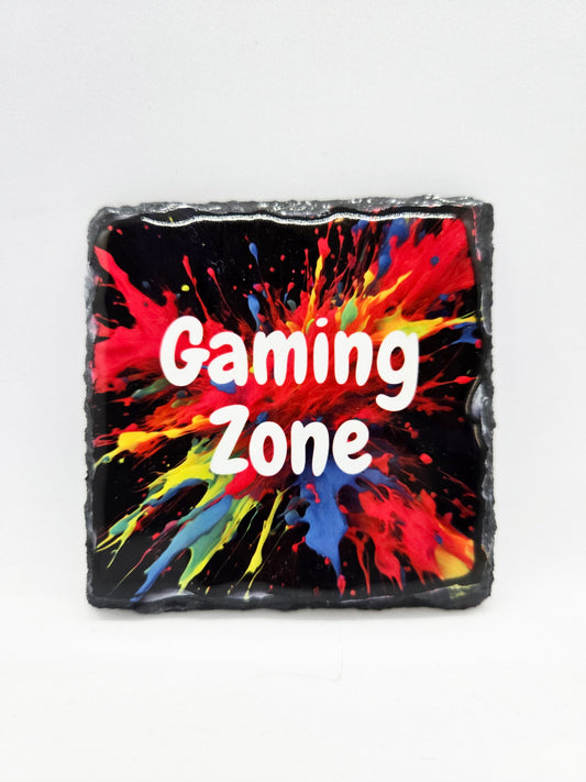 Slate Coaster - Gaming Zone