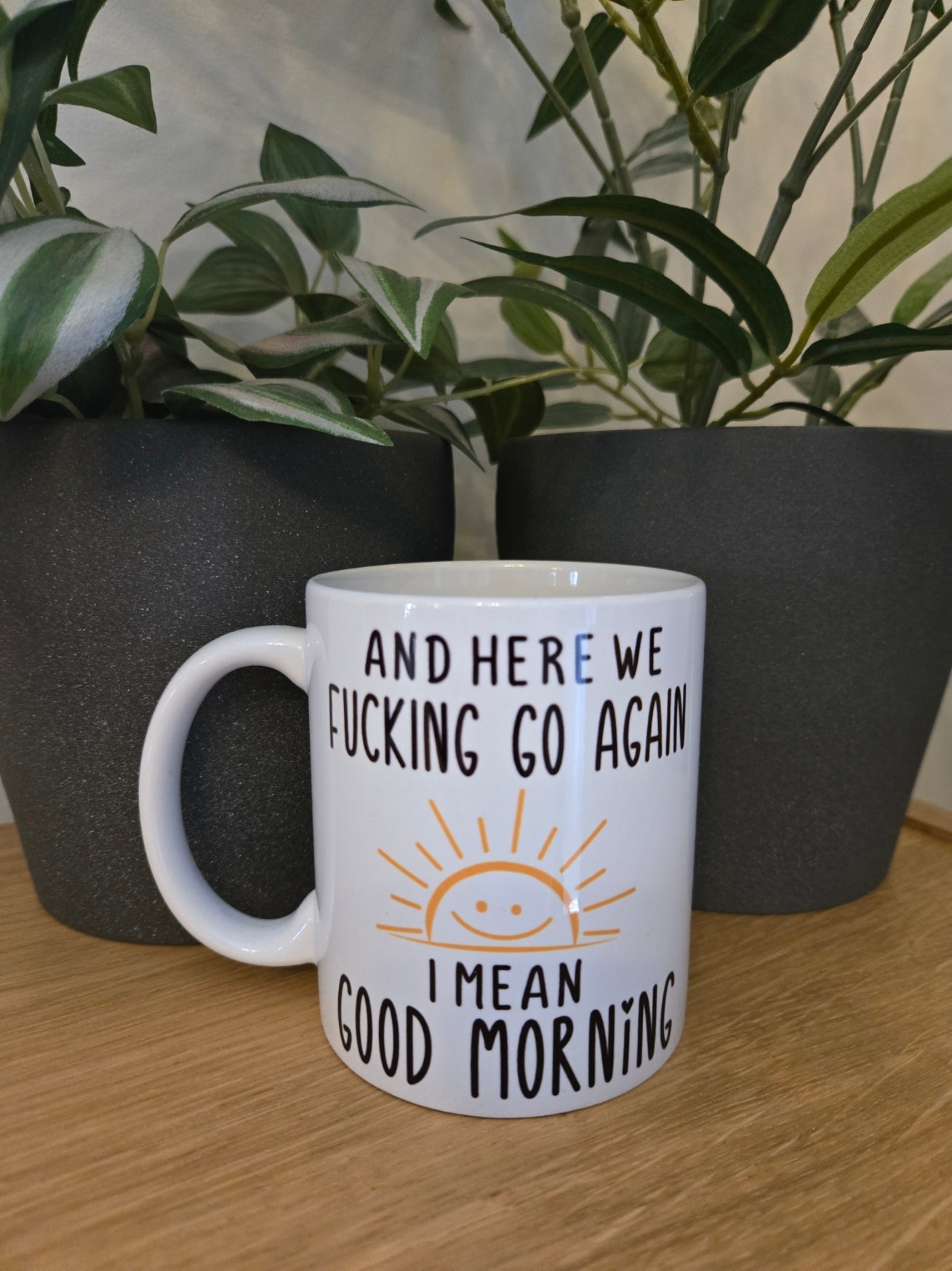'Here We F*** Go Again ...' Mug