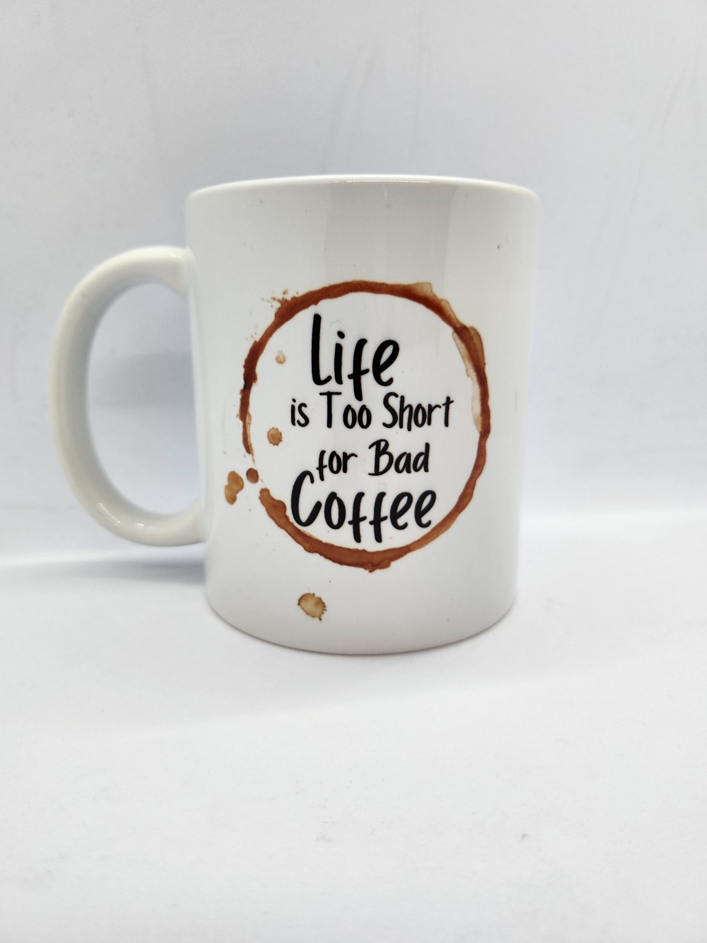 'Life Is Too Short ...' Mug and Coaster Set