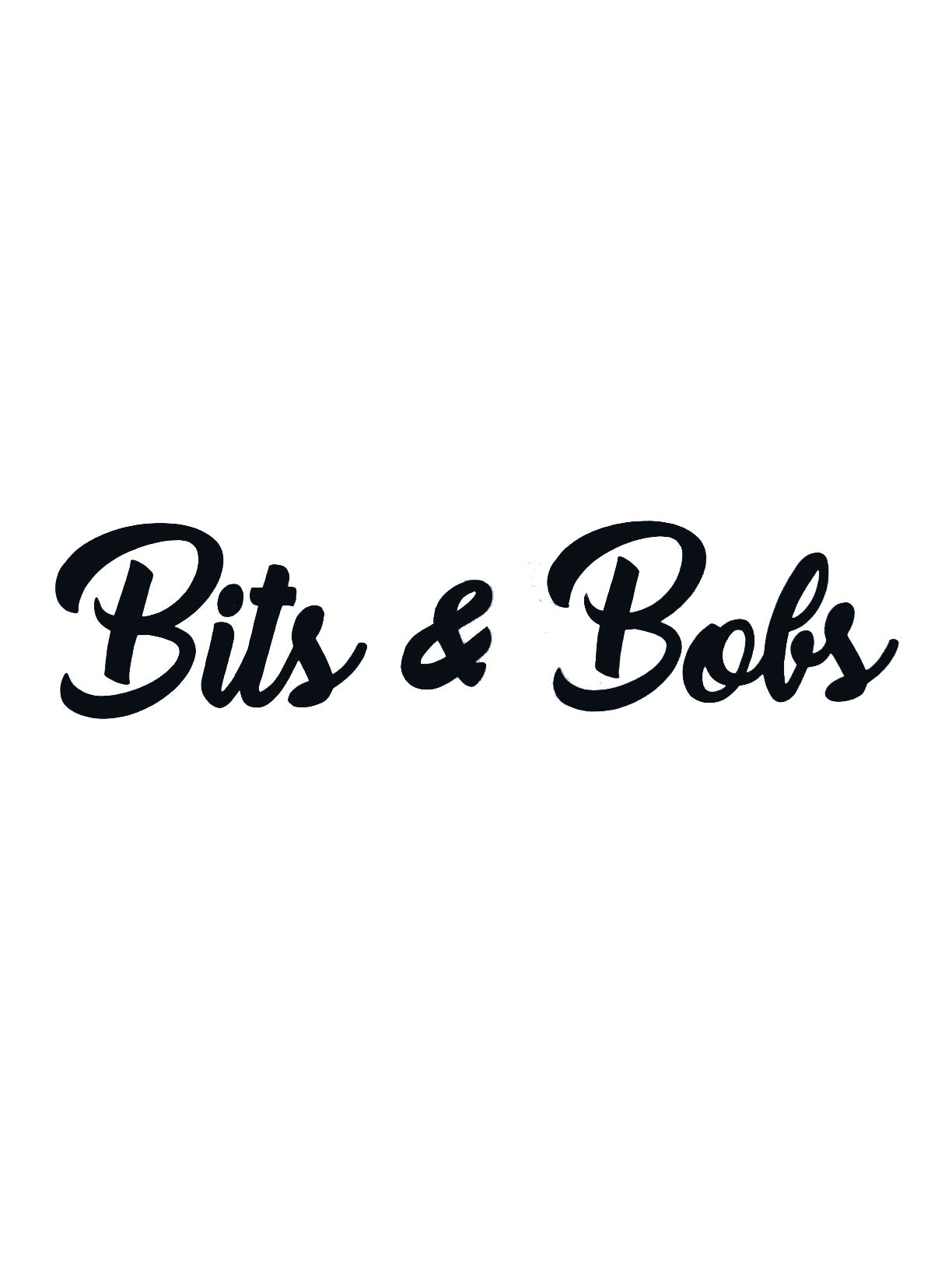 Bits and Bobs Kitchen / Bathroom Decal - Vinyl Sticker Decal