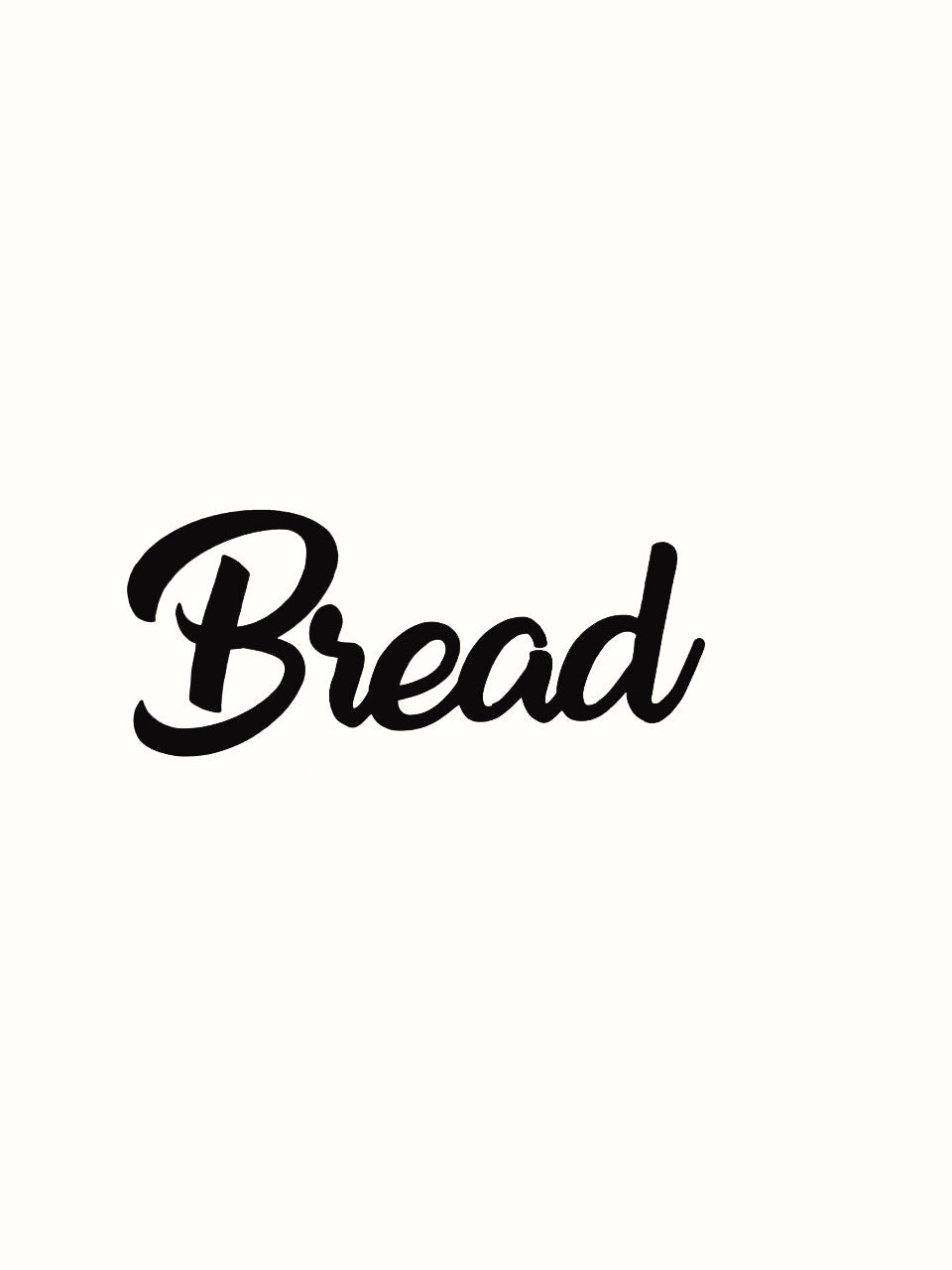 Bread Kitchen Decal - Vinyl Sticker Decal
