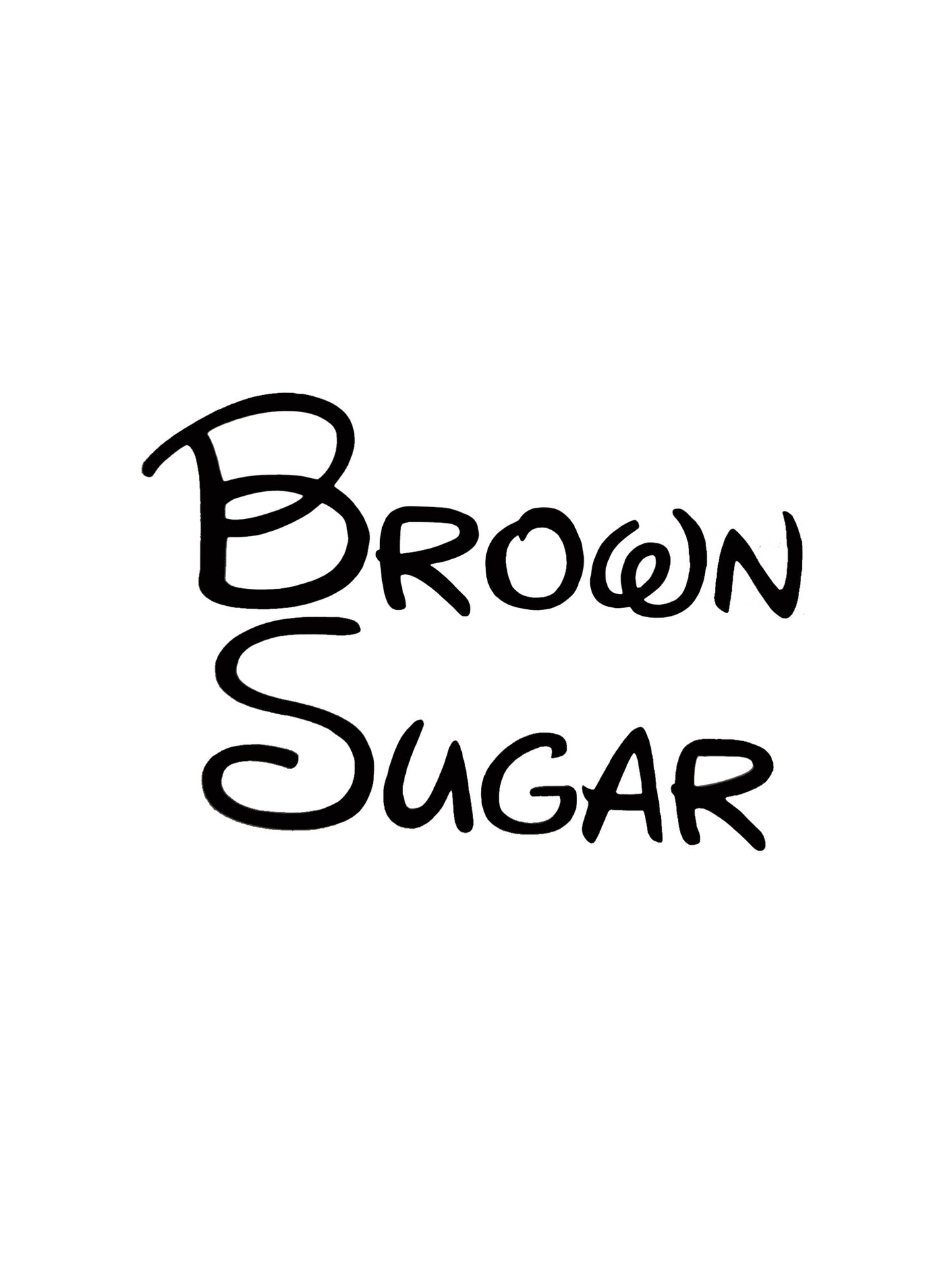Brown Sugar Kitchen Decal - A Vinyl Sticker Decal