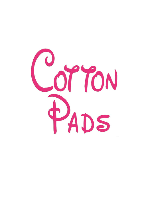 Cotton Pads Bathroom Decal - A Vinyl Sticker Decal