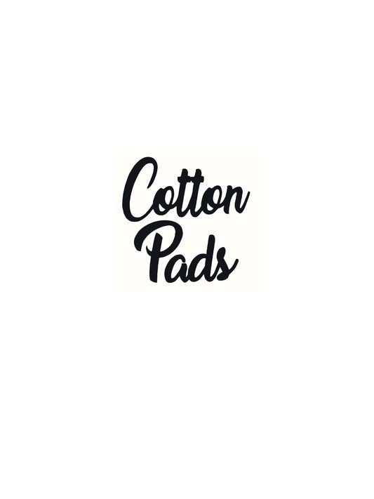Cotton Pads Bathroom Decal - Vinyl Sticker Decal