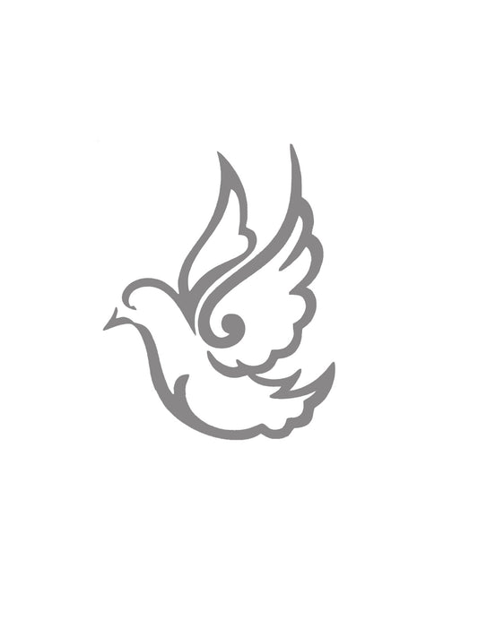 Dove Vinyl Sticker Decal - Ideal for Wall / Laptop / Tablet / Notepads etc