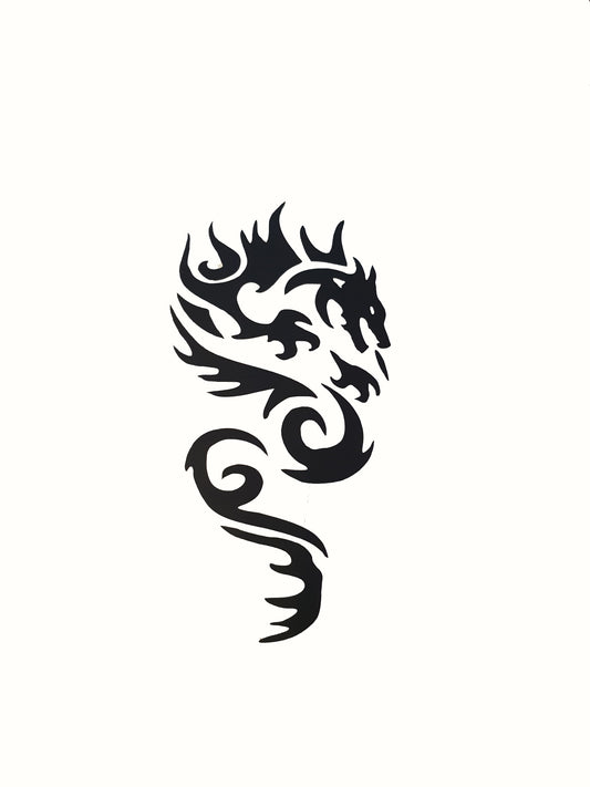 Dragon Vinyl Sticker Decal - Ideal for Wall / Laptop / Tablet / Notepads etc - Decalsandgifts