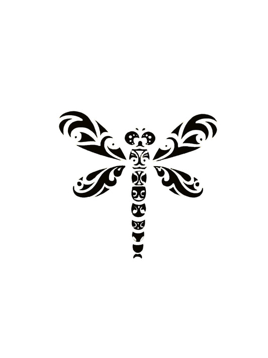 Dragonfly Vinyl Sticker Decal - Ideal for Wall / Laptop / Tablet / Notepads etc