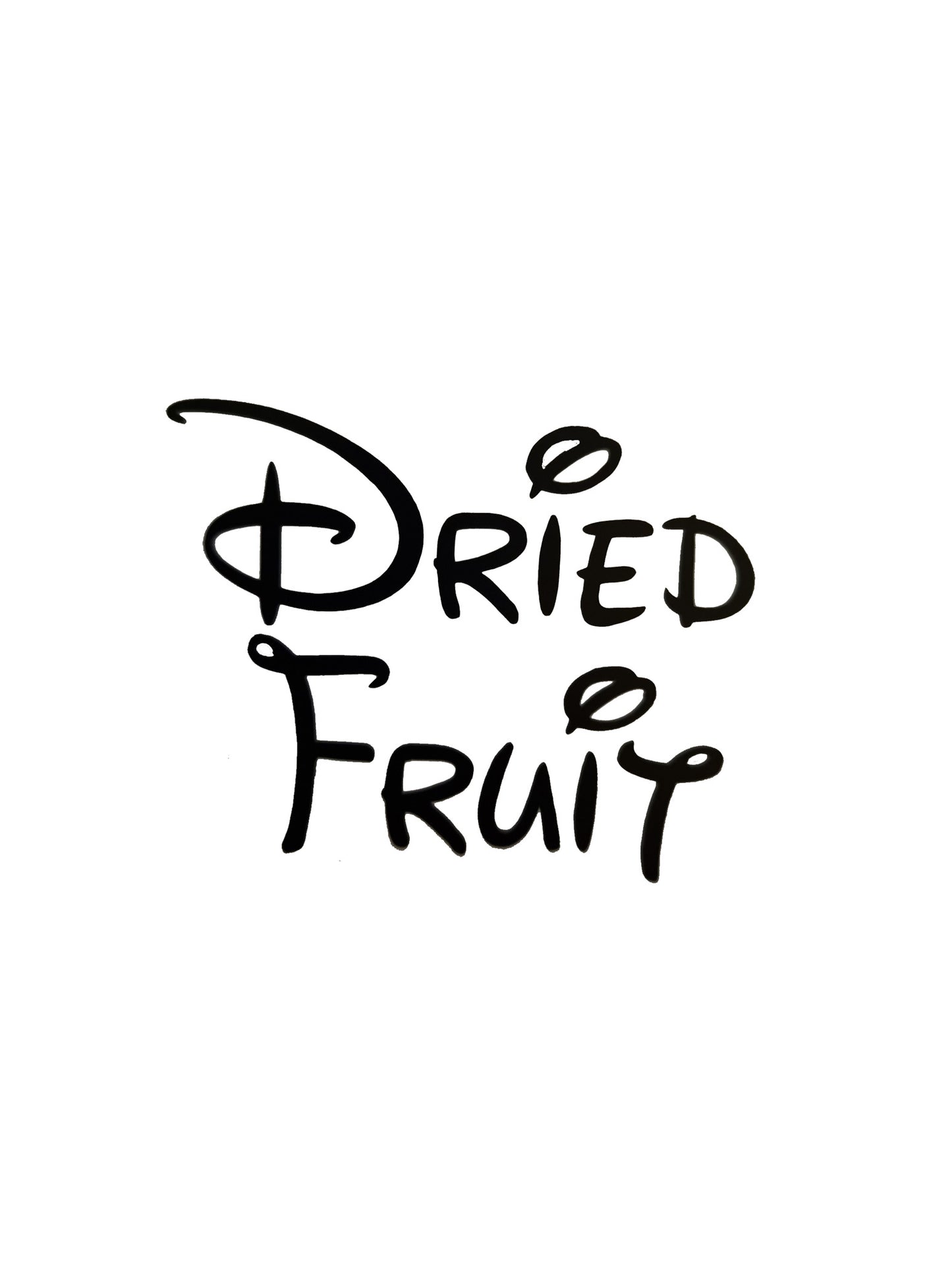 Dried Fruit Kitchen Decal - A Vinyl Sticker Decal