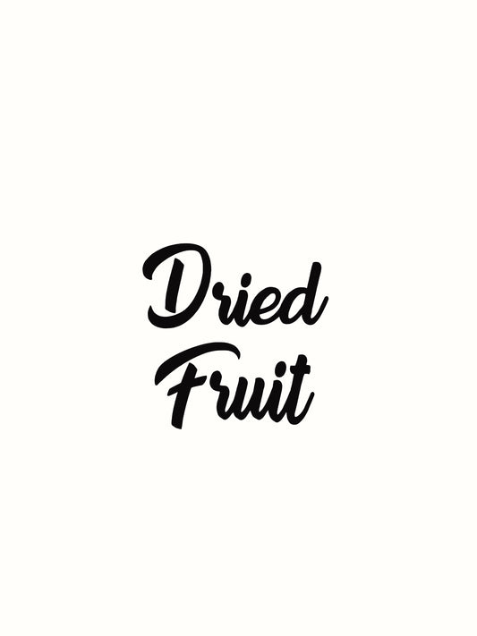 Dried Fruit Kitchen Decal - Vinyl Sticker Decal