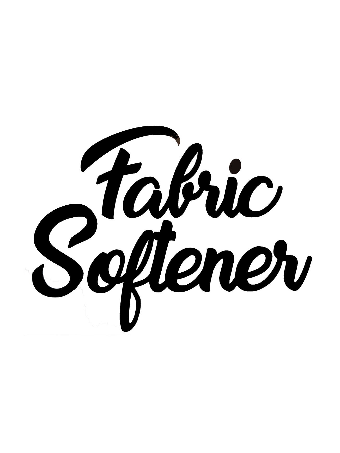 Fabric Softener Laundry Decal - Vinyl Sticker Decal