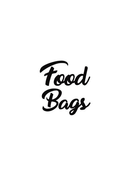 Food Bags Kitchen Decal - Vinyl Sticker Decal