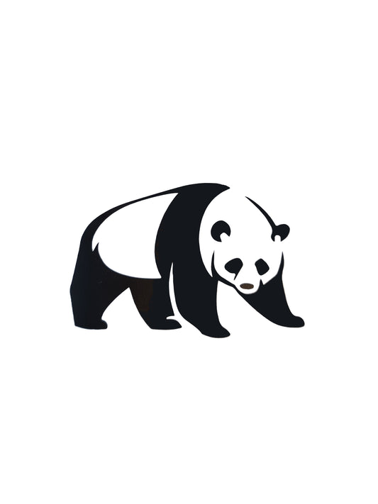 Panda Vinyl Sticker Decal - Ideal for Wall / Laptop / Tablet / Notepads etc