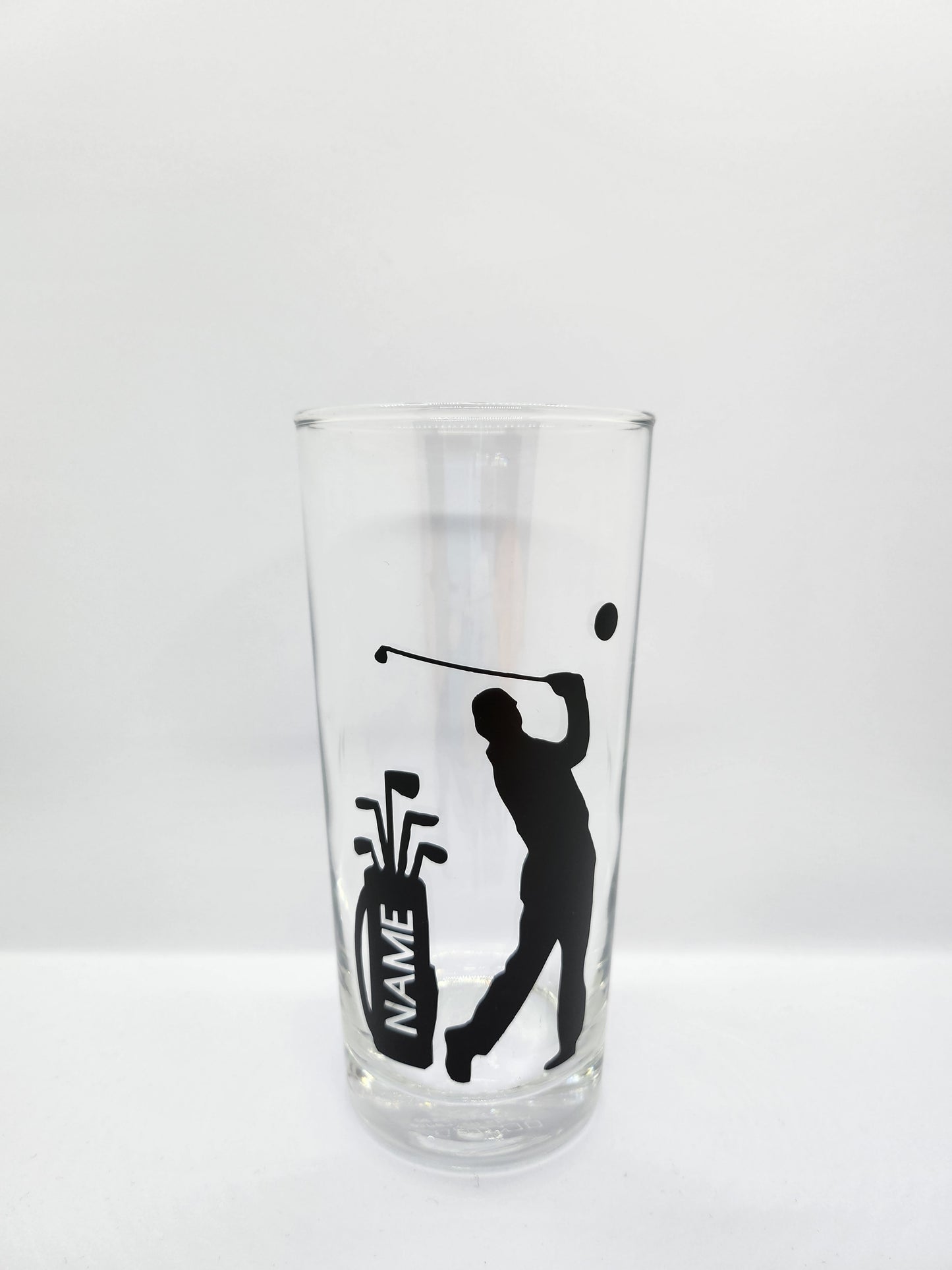 Personalised Golf Hi Ball Glass