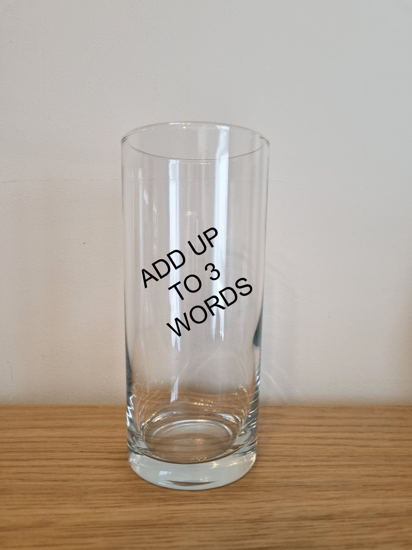 Personalised Hi Ball Glass