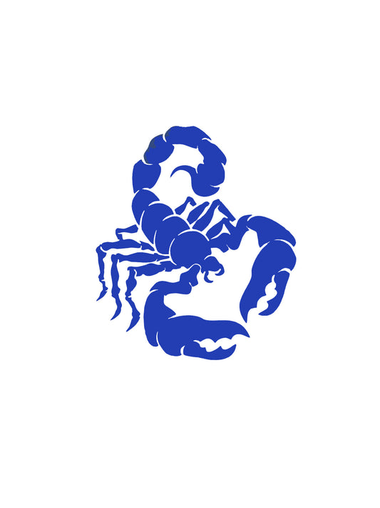 Scorpion Vinyl Sticker Decal - Ideal for Wall / Laptop / Tablet / Notepads etc