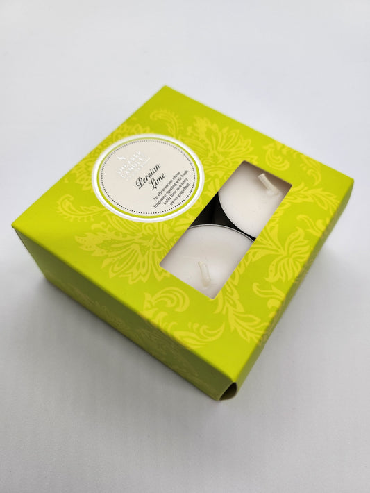 Shearer Candles - Box of 8 Tealights - Persian Lime