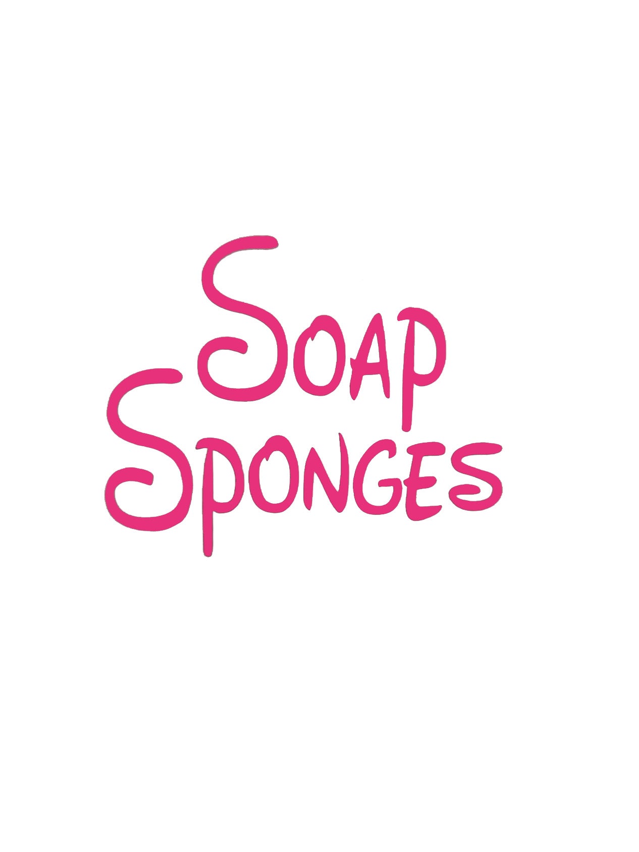 Soap Sponges Bathroom Decal - A Vinyl Sticker Decal