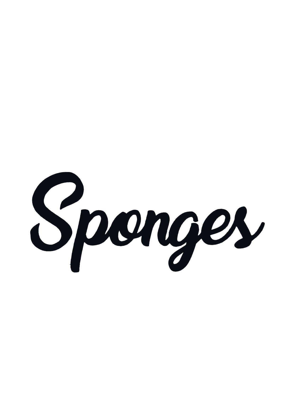 Sponges Kitchen Decal - Vinyl Sticker Decal