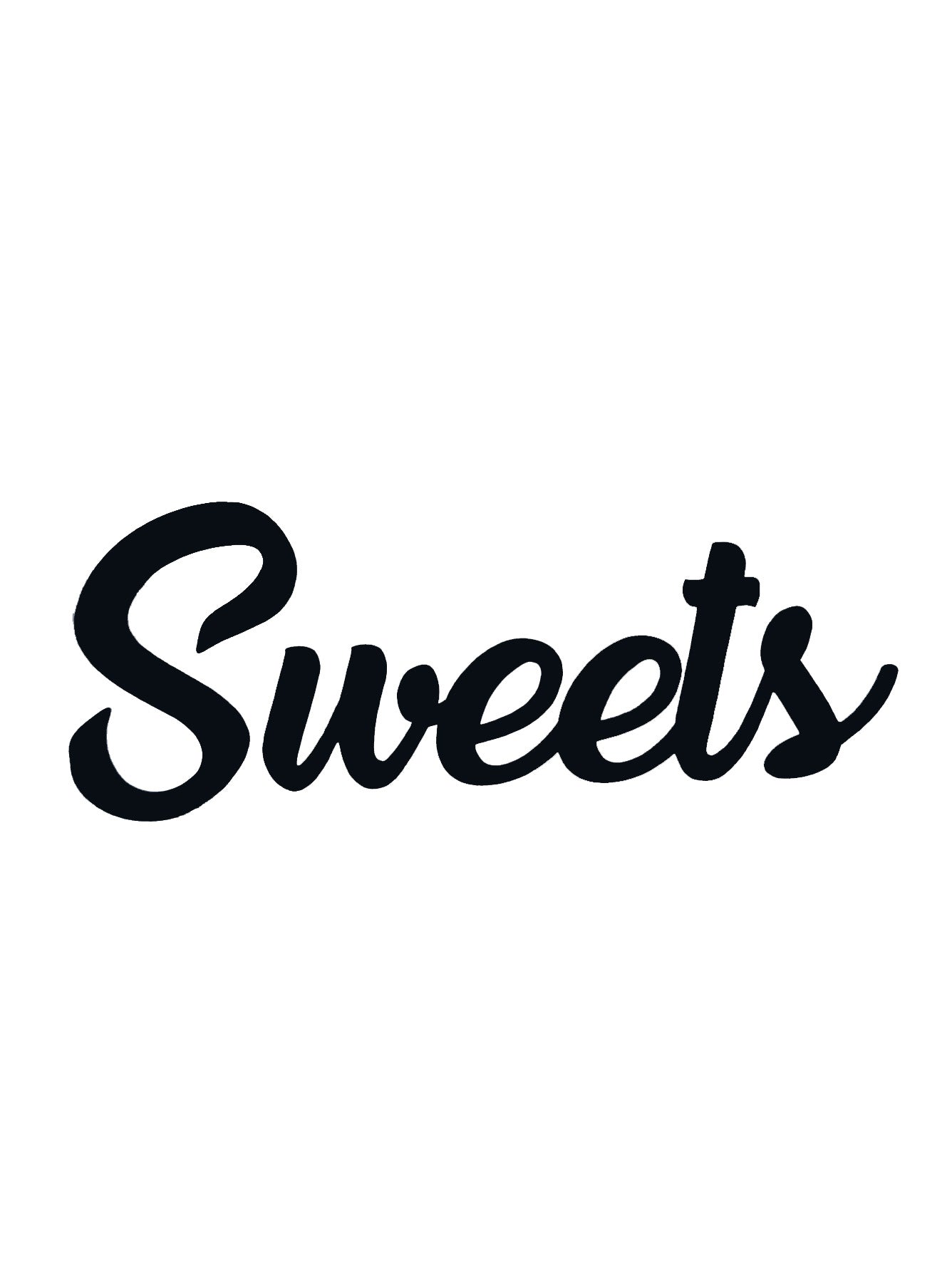 Sweets Kitchen Decal - Vinyl Sticker Decal