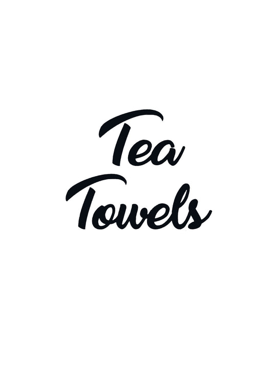 Tea Towels Kitchen Decal - Vinyl Sticker Decal