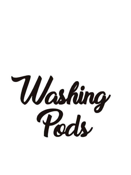 Washing Pods Laundry Decal - Vinyl Sticker Decal