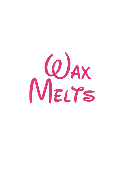 Wax Melts Bathroom Decal - A Vinyl Sticker Decal