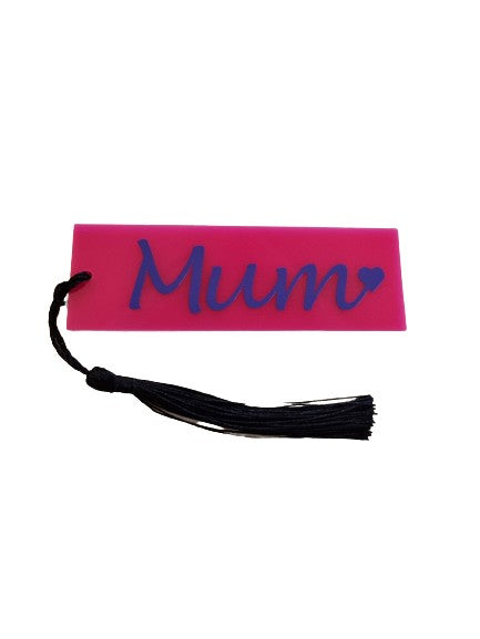 Mum Acrylic Bookmark