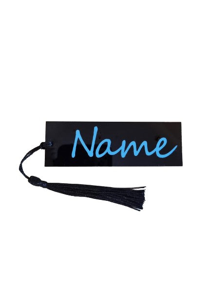 Personalise the Name Acrylic Bookmark